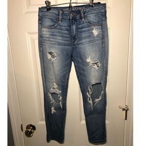 American Eagle Jegging Crop Super Stretch Capri